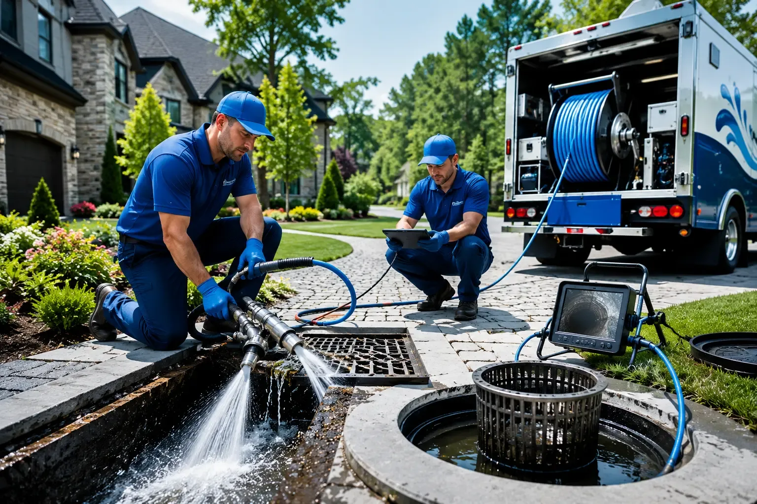 Local outdoor drain cleaning professionals in Wasco, IL